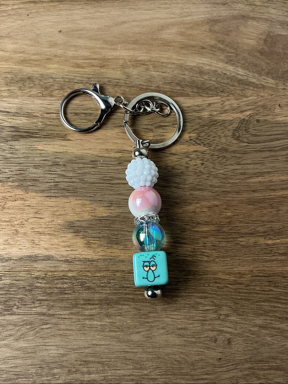 Hand Crafted Squidward Keychain